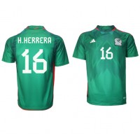 Dres Mexiko Hector Herrera #16 Domáci MS 2022 Krátky Rukáv